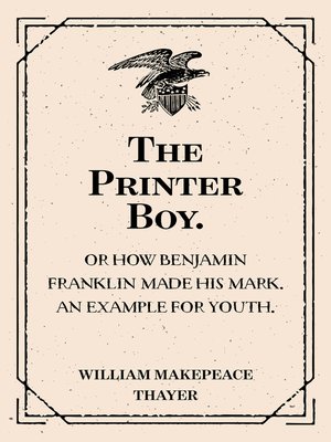 cover image of The Printer Boy.